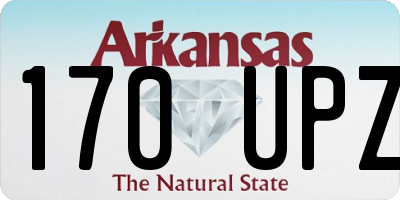AR license plate 170UPZ