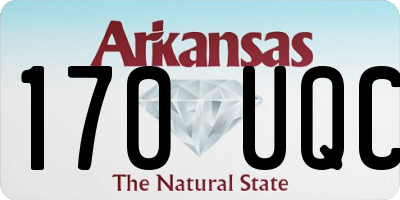 AR license plate 170UQC