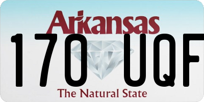 AR license plate 170UQF