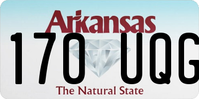 AR license plate 170UQG