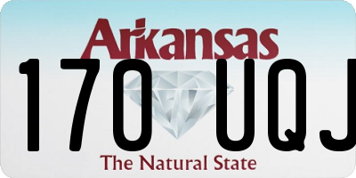 AR license plate 170UQJ