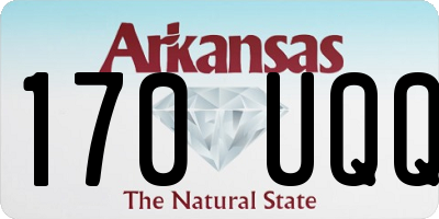 AR license plate 170UQQ