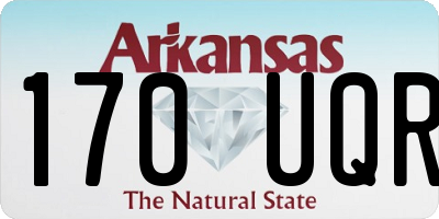 AR license plate 170UQR