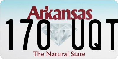 AR license plate 170UQT