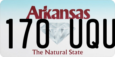 AR license plate 170UQU