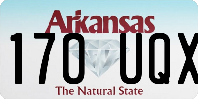 AR license plate 170UQX
