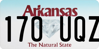 AR license plate 170UQZ