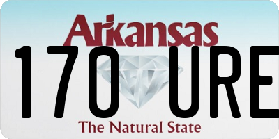 AR license plate 170URE