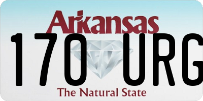 AR license plate 170URG
