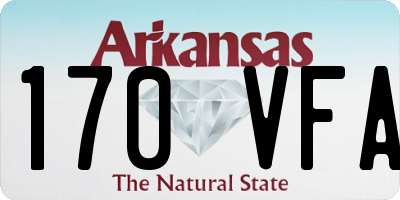 AR license plate 170VFA