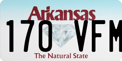 AR license plate 170VFM