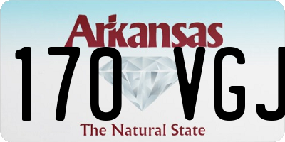 AR license plate 170VGJ