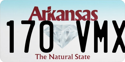 AR license plate 170VMX