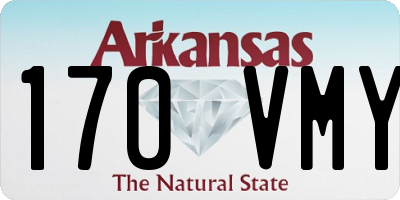 AR license plate 170VMY