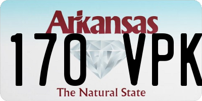 AR license plate 170VPK
