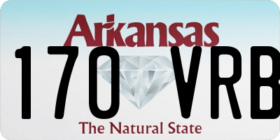 AR license plate 170VRB