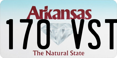 AR license plate 170VST