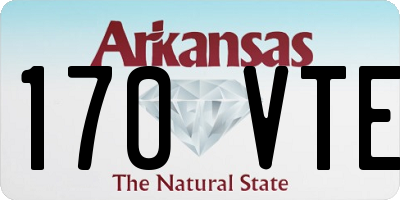 AR license plate 170VTE