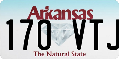 AR license plate 170VTJ