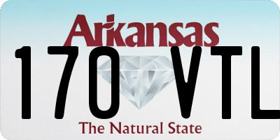 AR license plate 170VTL