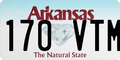 AR license plate 170VTM