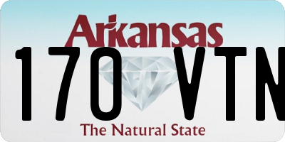 AR license plate 170VTN