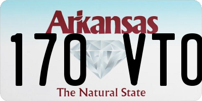 AR license plate 170VTO