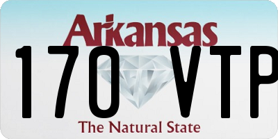 AR license plate 170VTP