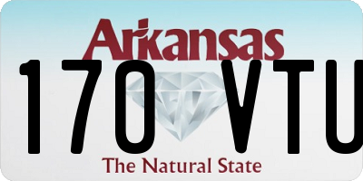 AR license plate 170VTU