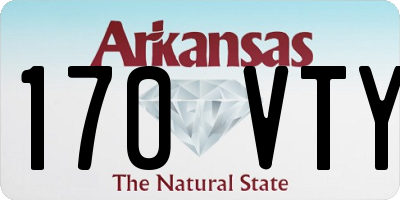 AR license plate 170VTY
