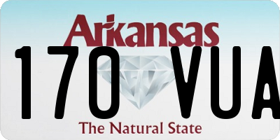 AR license plate 170VUA