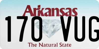 AR license plate 170VUG