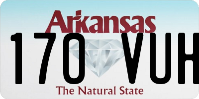 AR license plate 170VUH