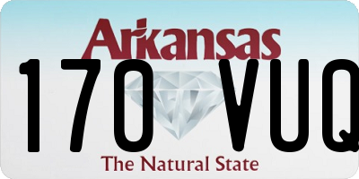 AR license plate 170VUQ