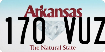 AR license plate 170VUZ