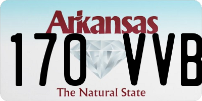 AR license plate 170VVB
