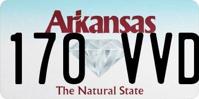 AR license plate 170VVD