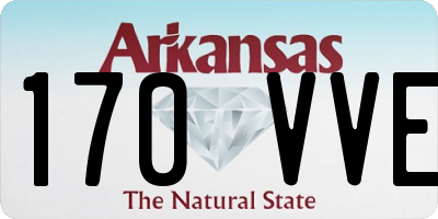 AR license plate 170VVE