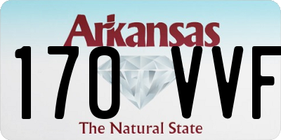AR license plate 170VVF