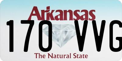 AR license plate 170VVG
