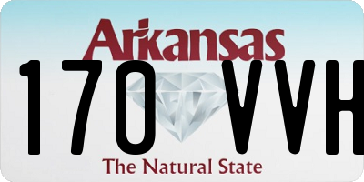 AR license plate 170VVH