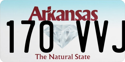 AR license plate 170VVJ