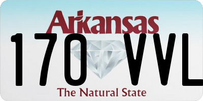 AR license plate 170VVL