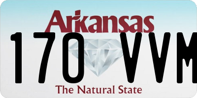 AR license plate 170VVM