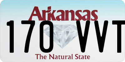 AR license plate 170VVT