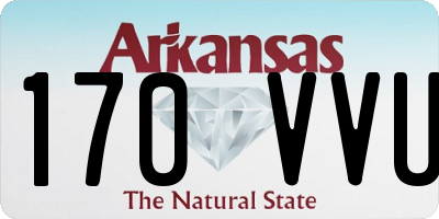 AR license plate 170VVU