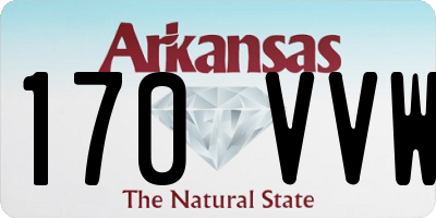 AR license plate 170VVW