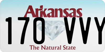 AR license plate 170VVY
