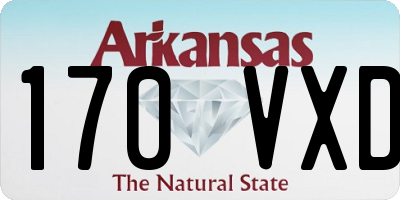 AR license plate 170VXD