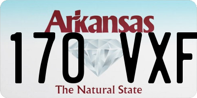 AR license plate 170VXF